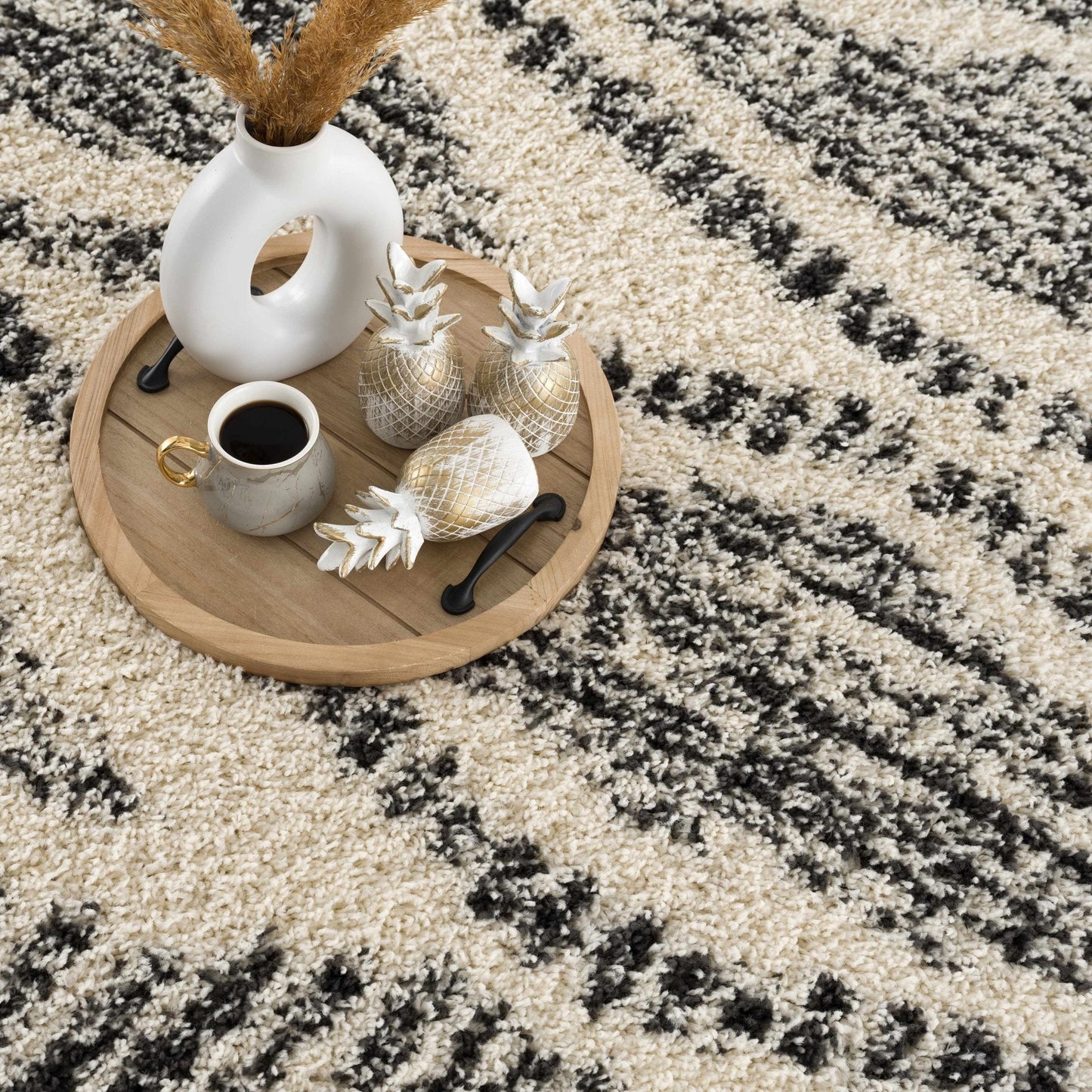 Fishhook Berber Shag Carpet - Quahog Bay Bedding