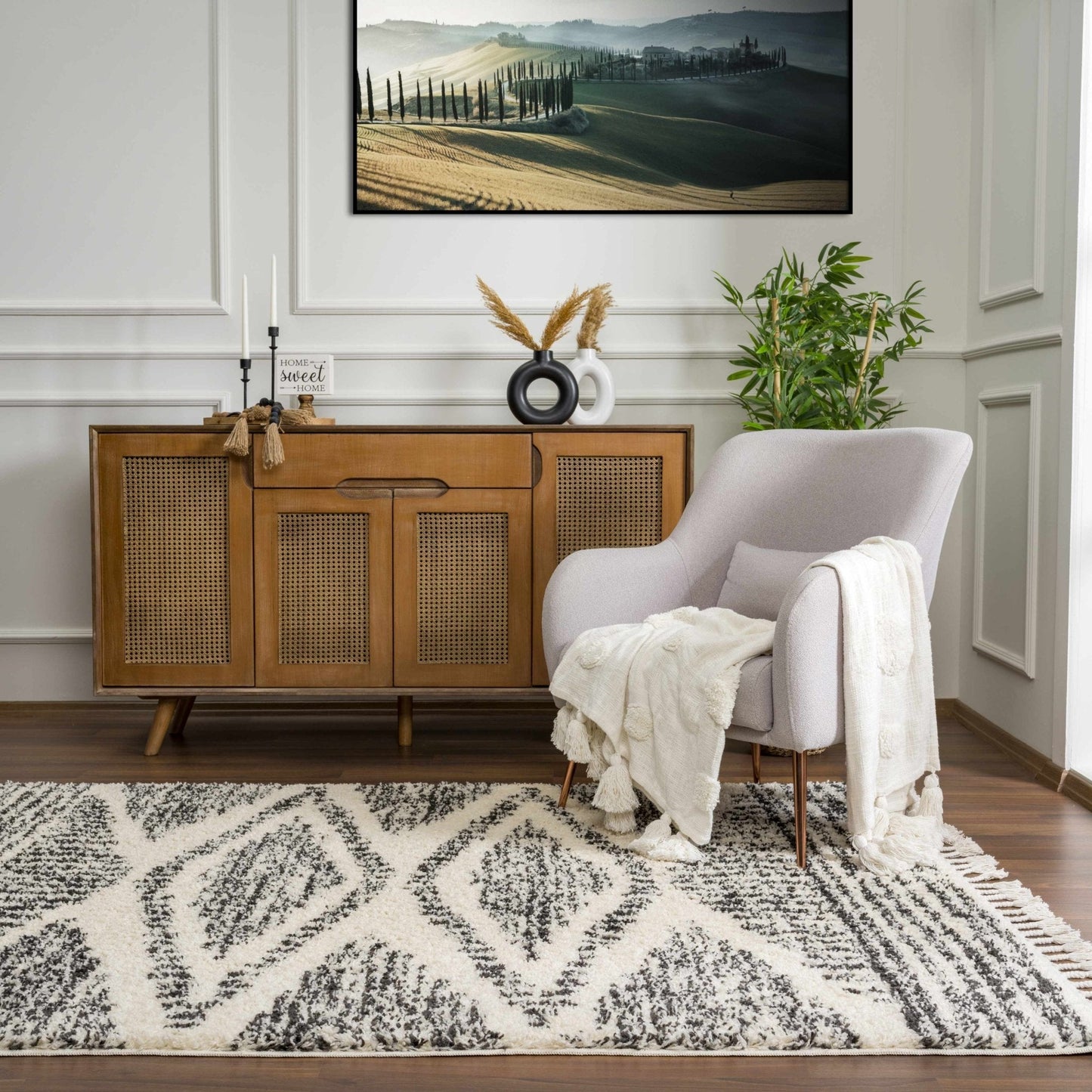 Fishhook Berber Shag Carpet - Quahog Bay Bedding