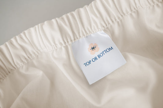 Fitted Bed Sheet - 100% American Made With USA Grown Cotton - Quahog Bay Bedding