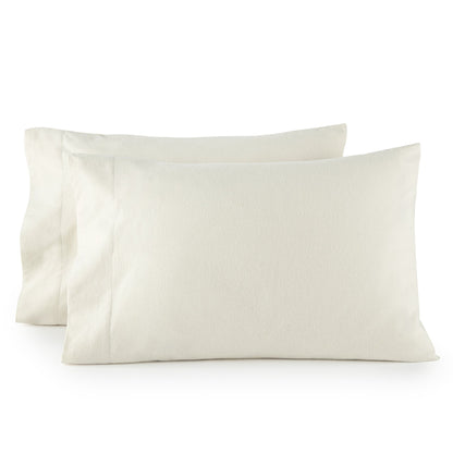 Flannel Pillowcase Set - 100% Organic Cotton - Quahog Bay Bedding