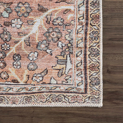 Flat Pile Urpi Red Washable Rug - Clearance - Quahog Bay Bedding