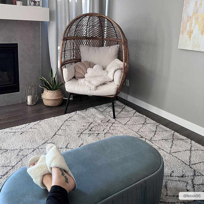 Flintville Moroccan Shag Area Rug - Clearance - Quahog Bay Bedding