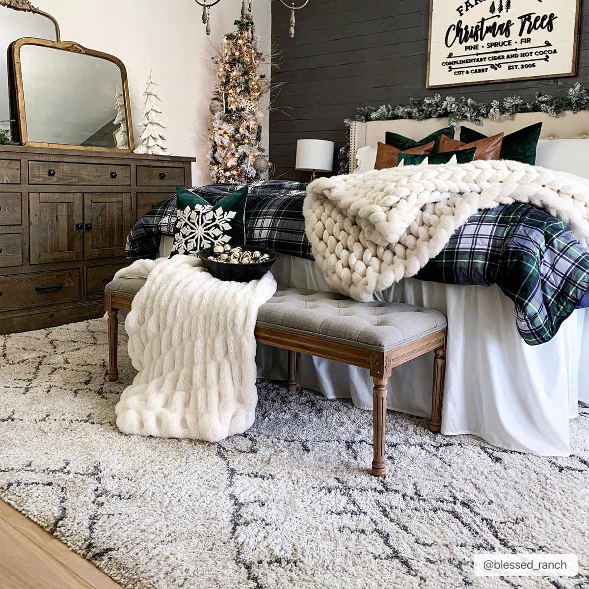 Flintville Moroccan Shag Area Rug - Clearance - Quahog Bay Bedding