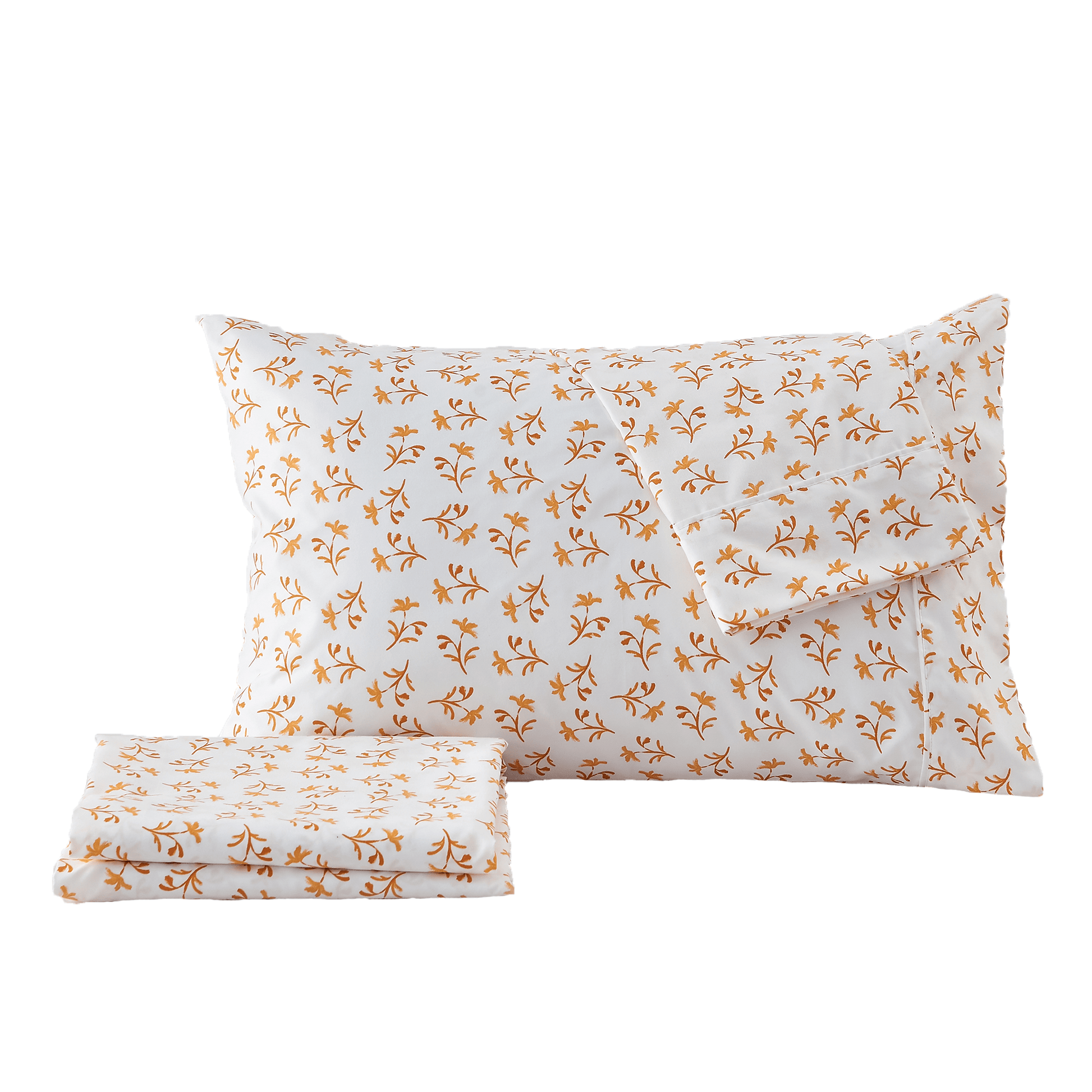 Floral Microfiber Sheet Sets - Delia - Coastal & Floral Themed Bedding - Quahog Bay Bedding