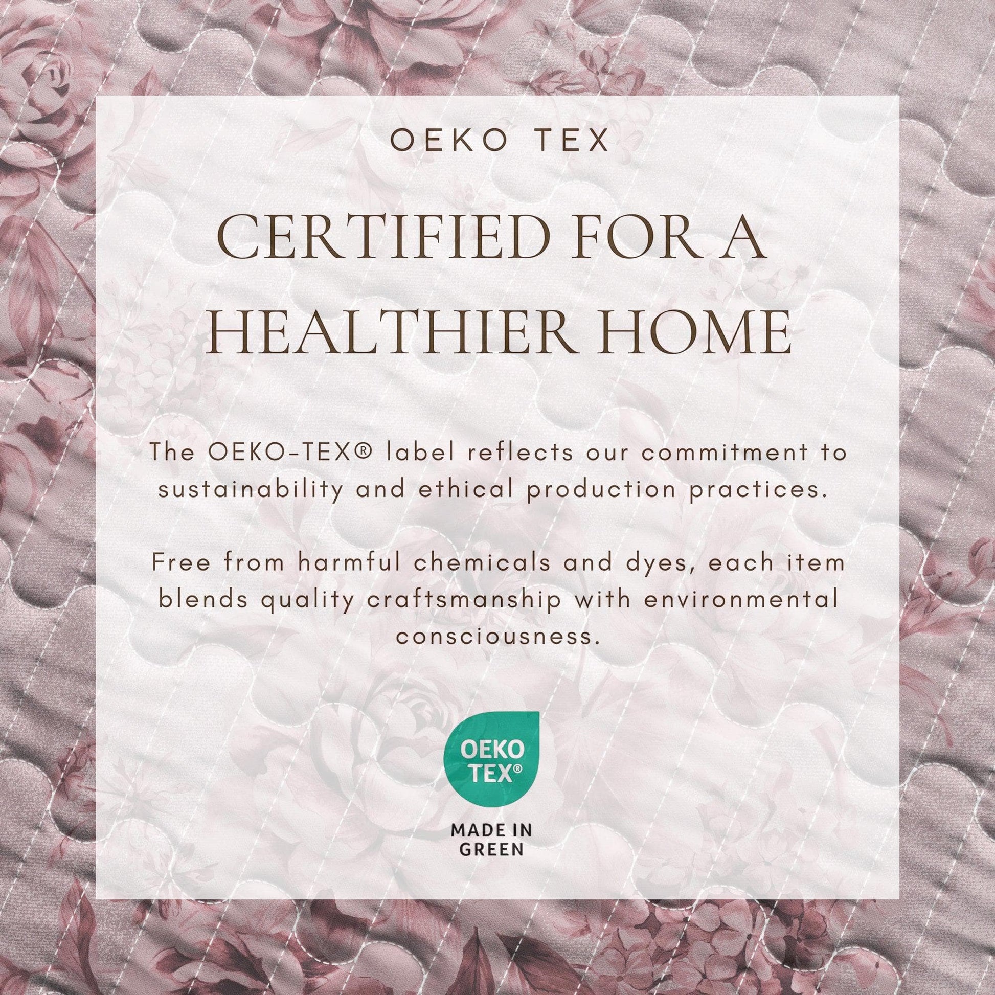 Floral Printed Cotton Quilt Set - Corin Collection - Quahog Bay Bedding