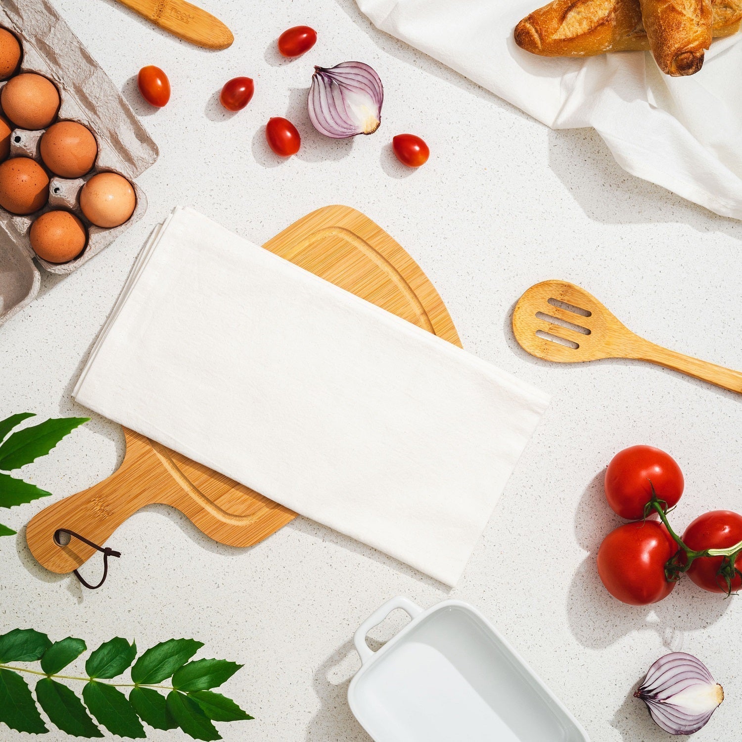 Flour Sack Kitchen Towels - Quahog Bay Bedding