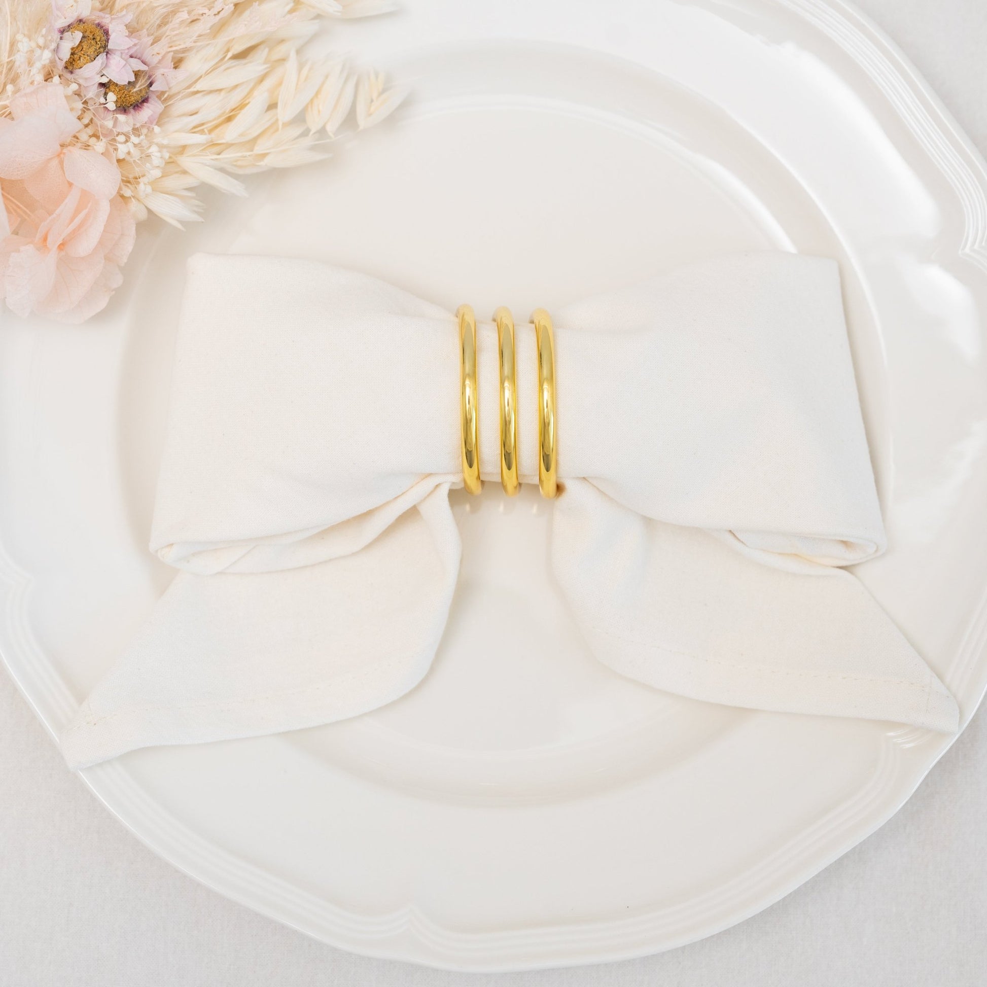 Flour Sack Napkins - Everyday Natural Napkins - Quahog Bay Bedding