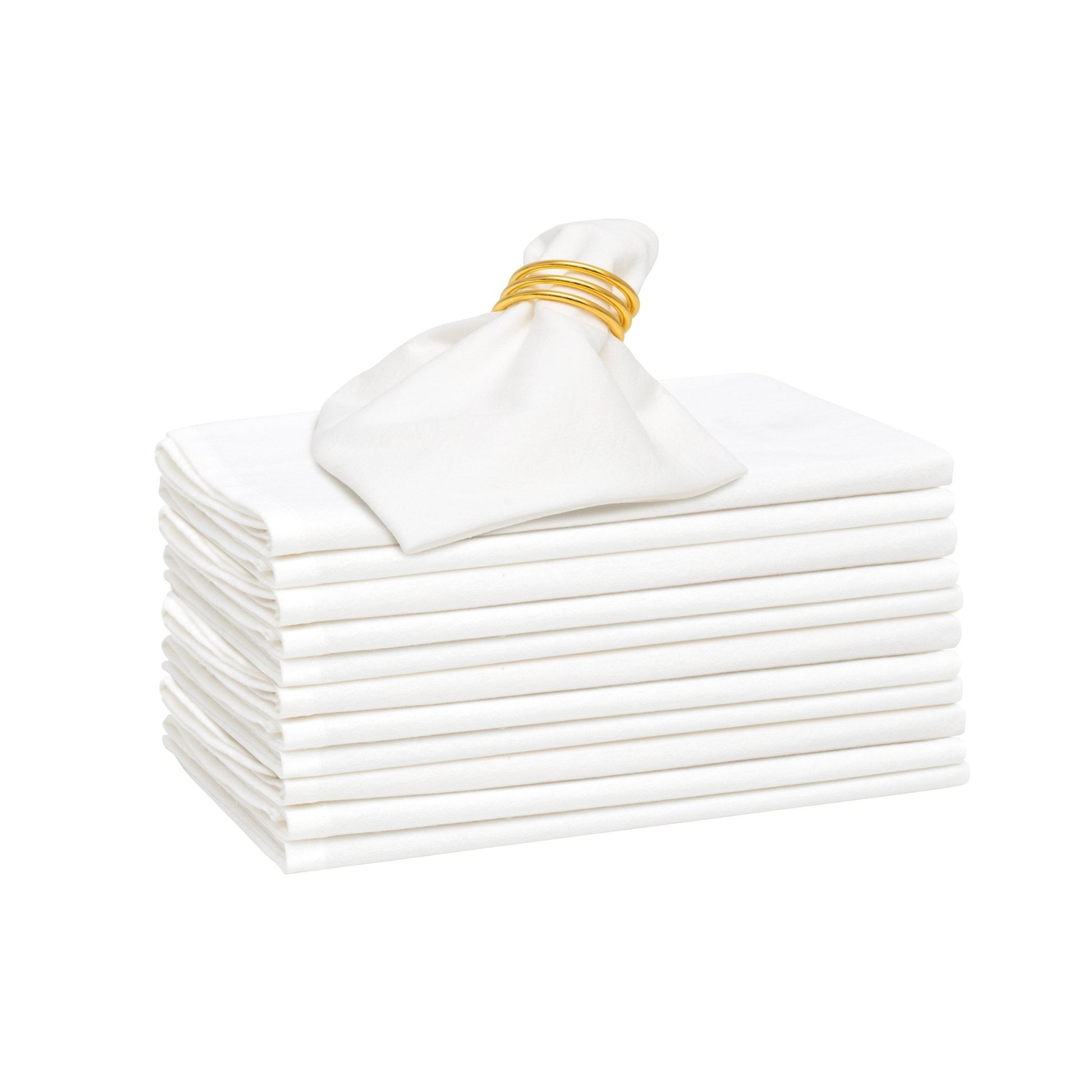 Flour Sack Napkins - Everyday Natural Napkins - Quahog Bay Bedding