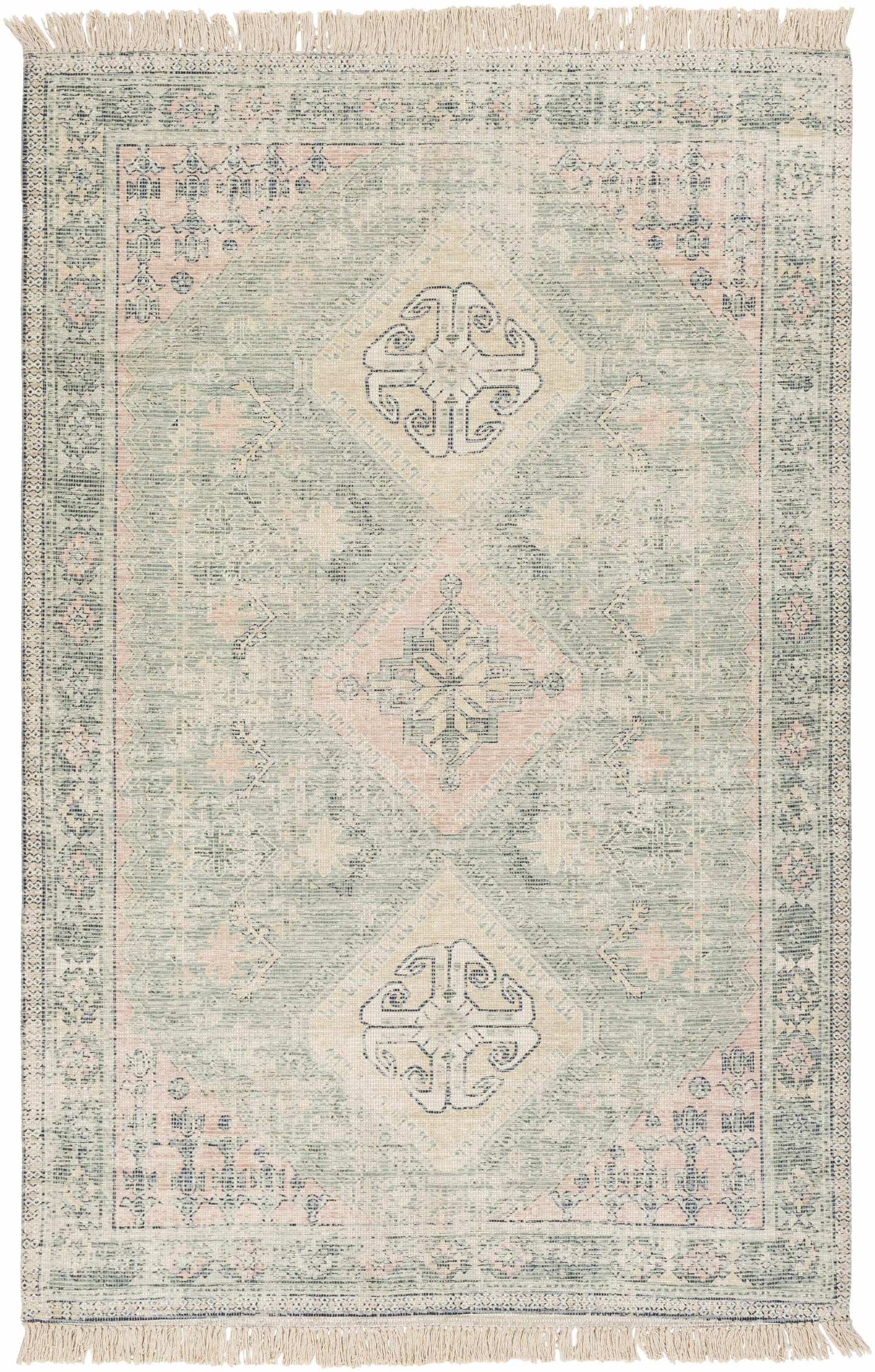 Foraker Sage Green Cotton Rug