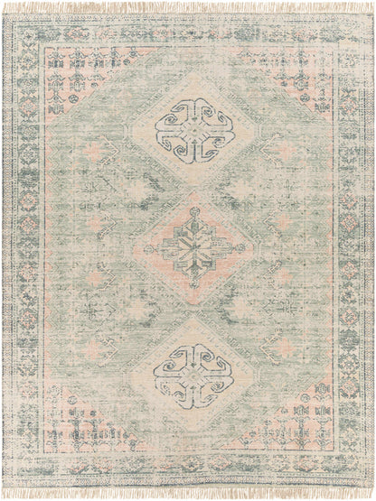 Foraker Sage Green Cotton Rug