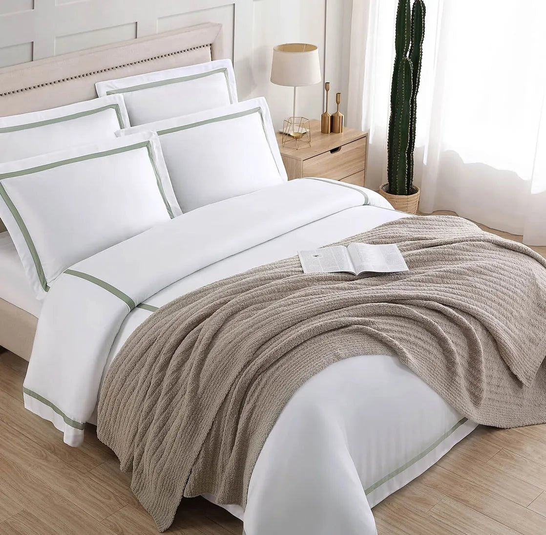 Frame Premium Bamboo Sham Set - Quahog Bay Bedding