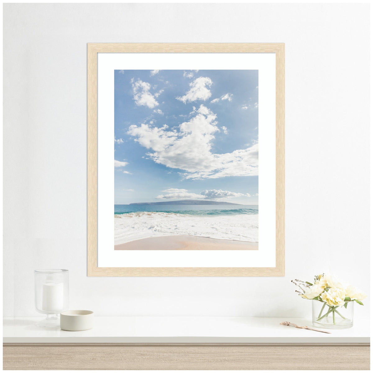 Framed Art Beach by Alicia Abla - Quahog Bay Bedding