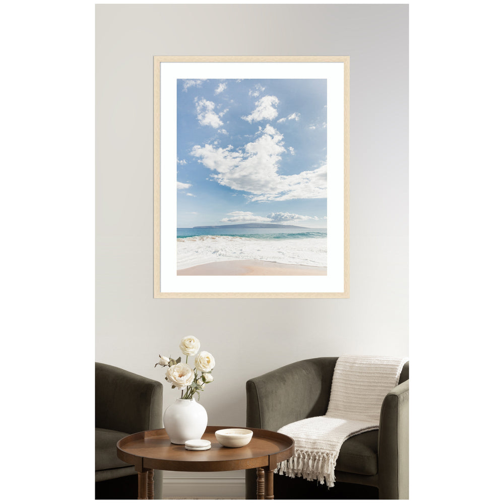 Framed Art Beach by Alicia Abla - Quahog Bay Bedding