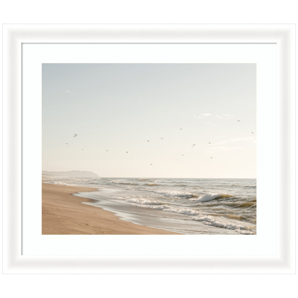 Framed Art Coastal Flight by Crystal Lynn Collins - Quahog Bay Bedding
