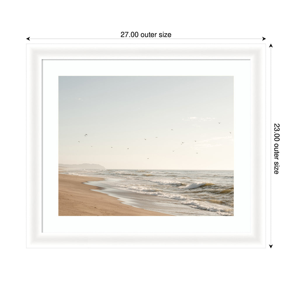 Framed Art Coastal Flight by Crystal Lynn Collins - Quahog Bay Bedding