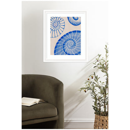 Framed Art Ocean charms l by Nikita Jariwala - Quahog Bay Bedding