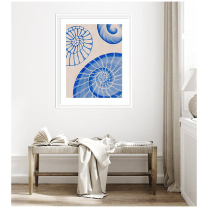 Framed Art Ocean charms l by Nikita Jariwala - Quahog Bay Bedding