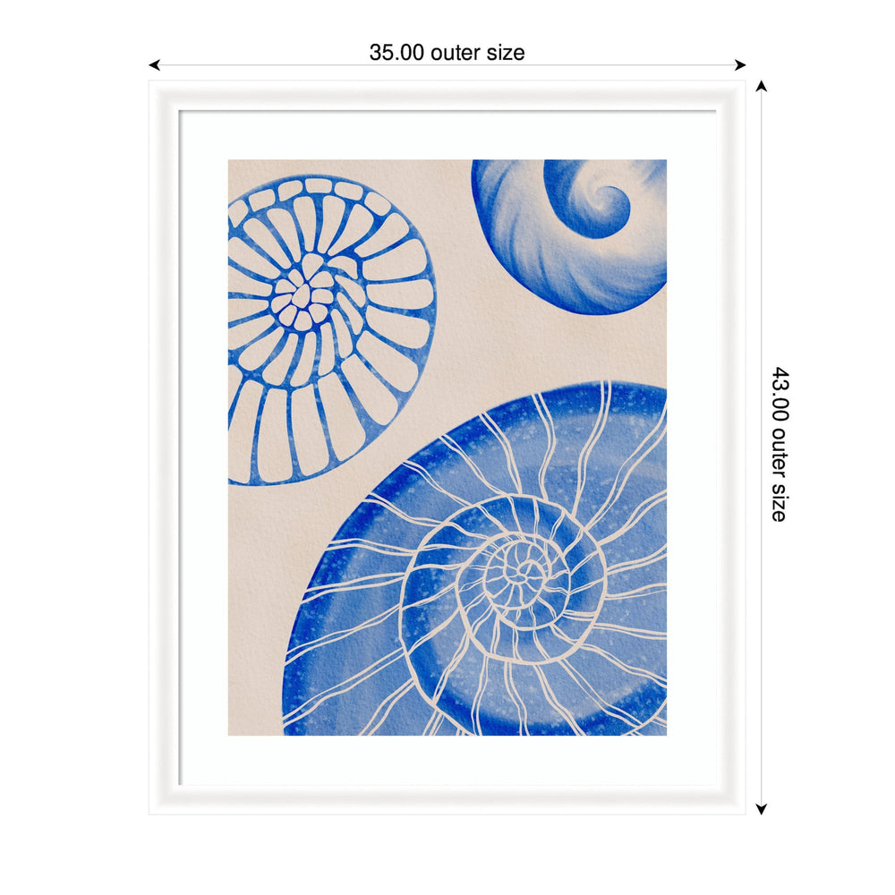 Framed Art Ocean charms l by Nikita Jariwala - Quahog Bay Bedding