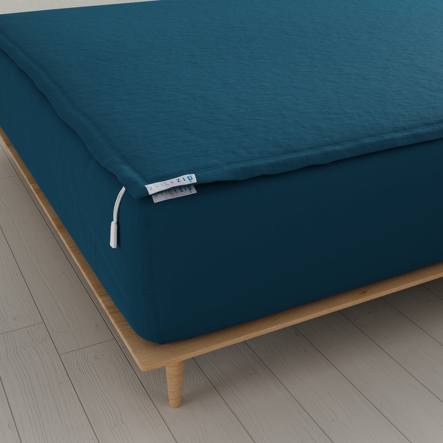 QuickZip Fitted Sheet (Base + Zip Sheet) - Sateen
