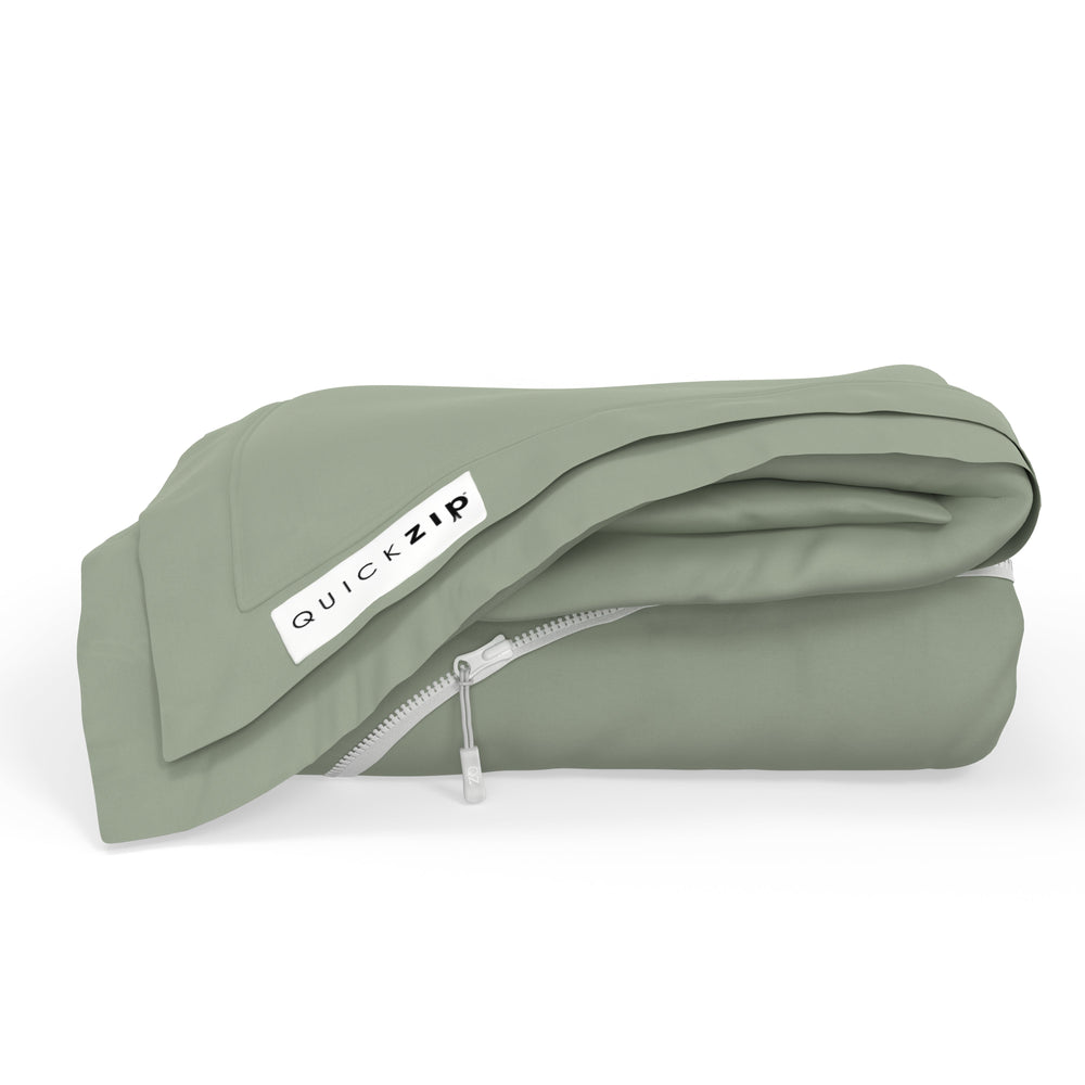 QuickZip Fitted Sheets - Percale