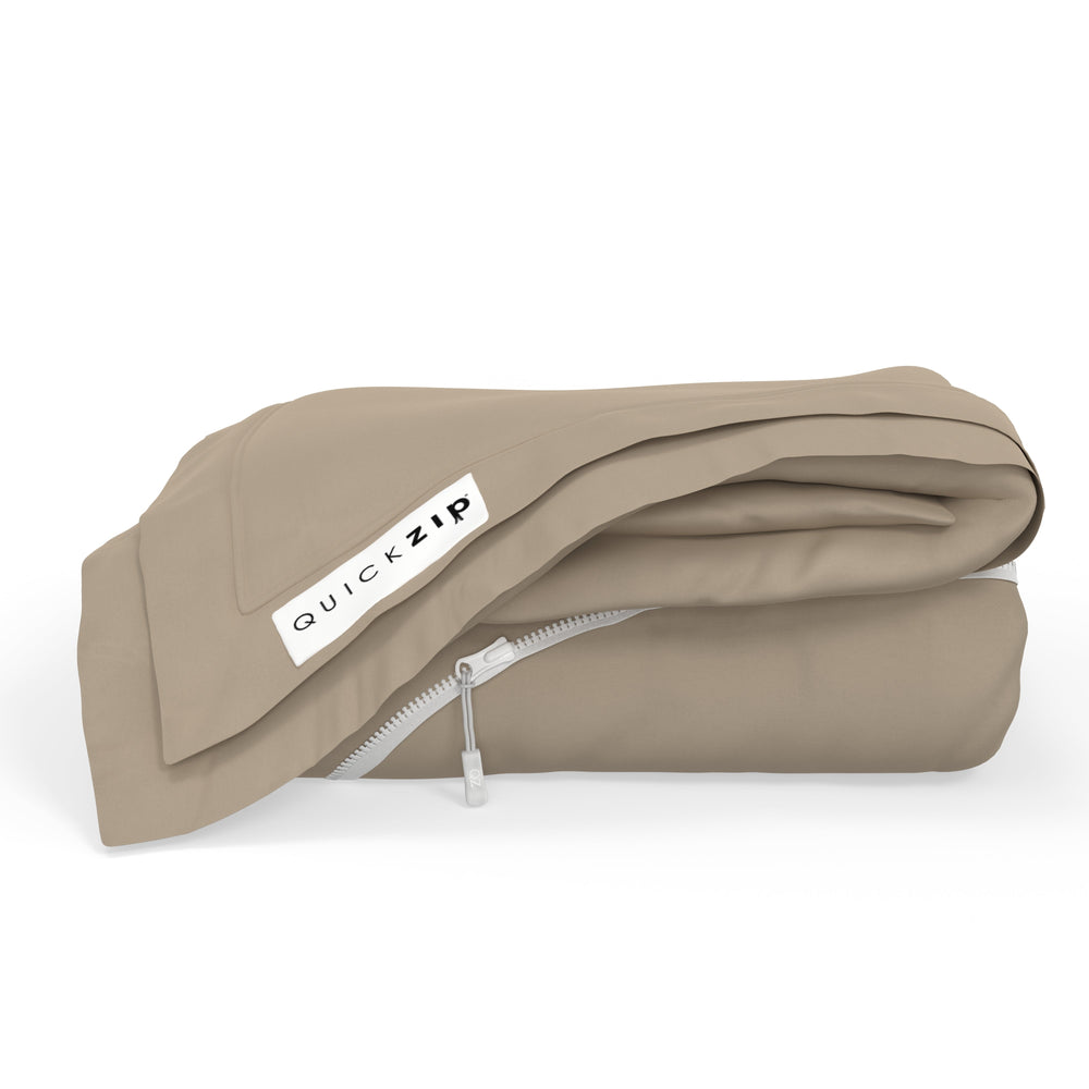 QuickZip Fitted Sheets - Sateen