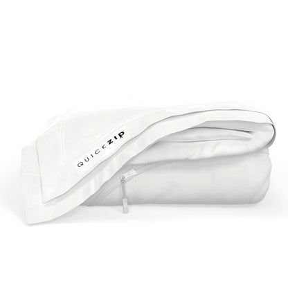 QuickZip Fitted Sheets - Percale