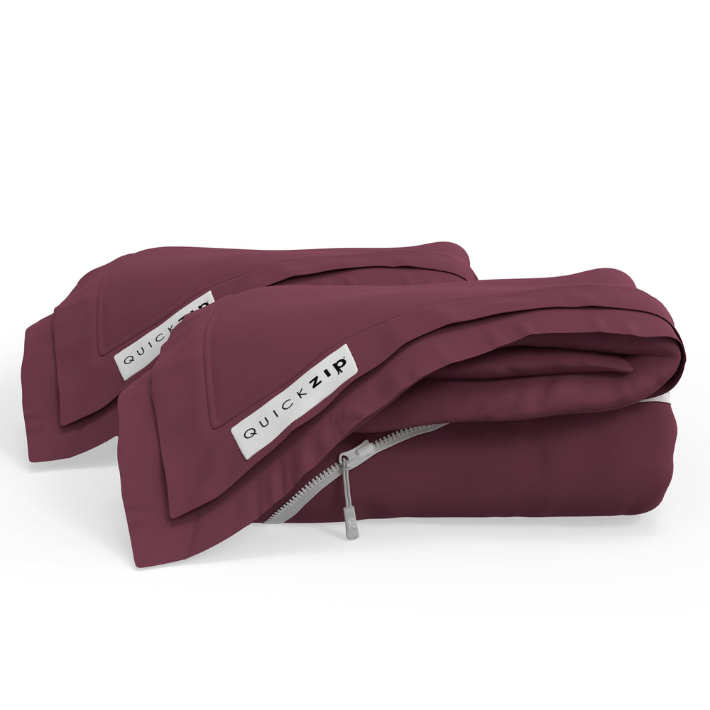 QuickZip Fitted Sheets - Percale