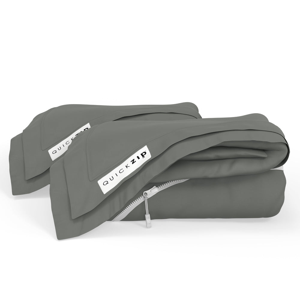 QuickZip Fitted Sheets - Sateen