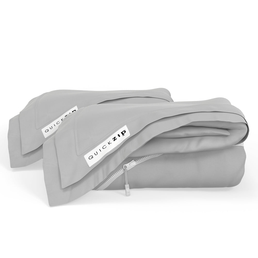 QuickZip Fitted Sheets - Percale