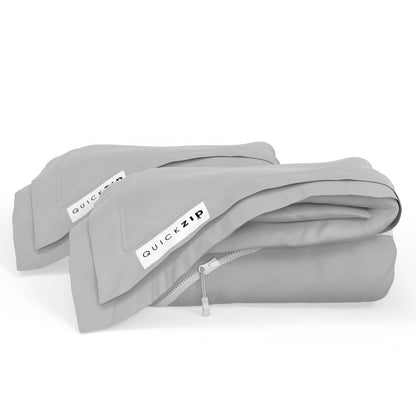 QuickZip Fitted Sheets - Percale