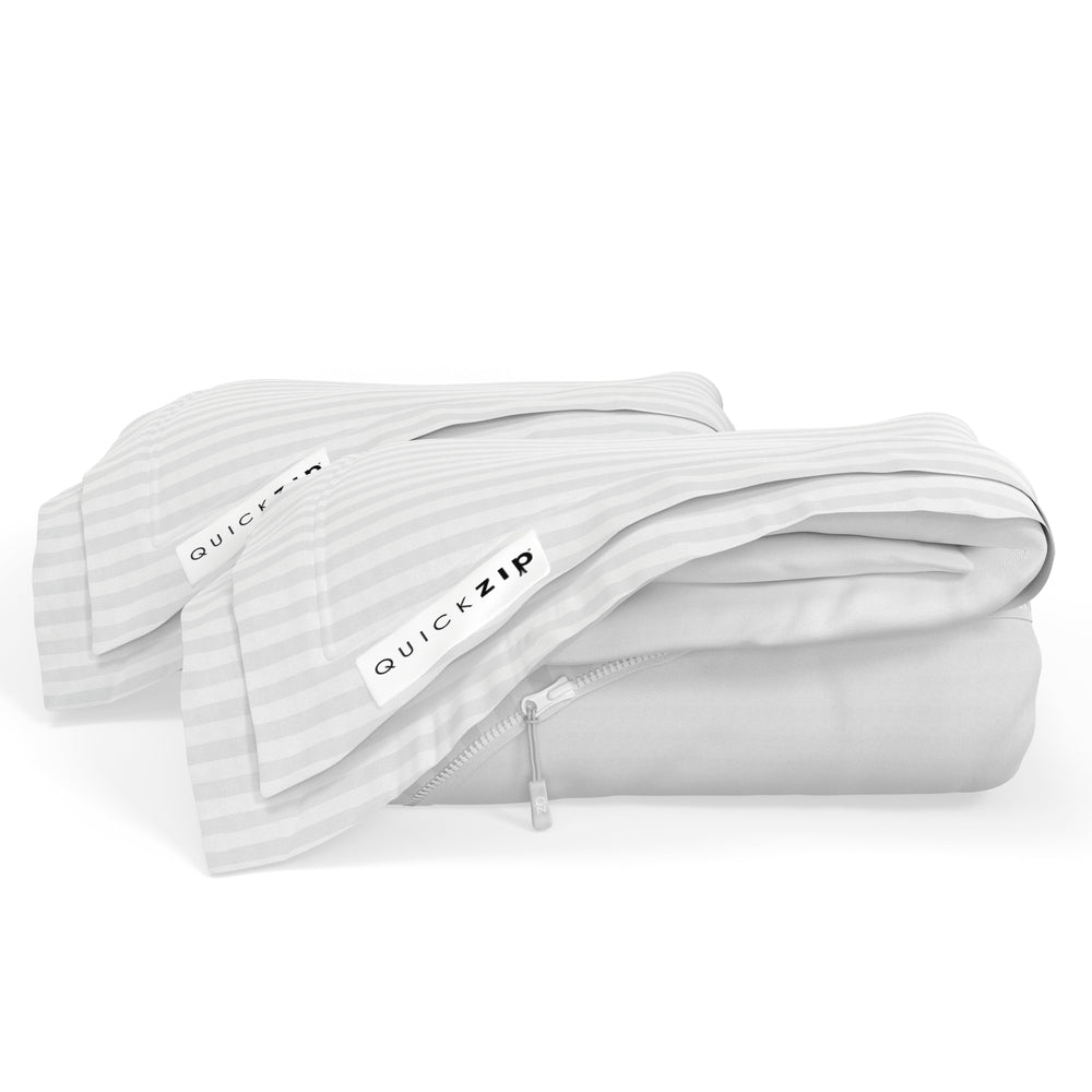 QuickZip Fitted Sheets - ComfortCore