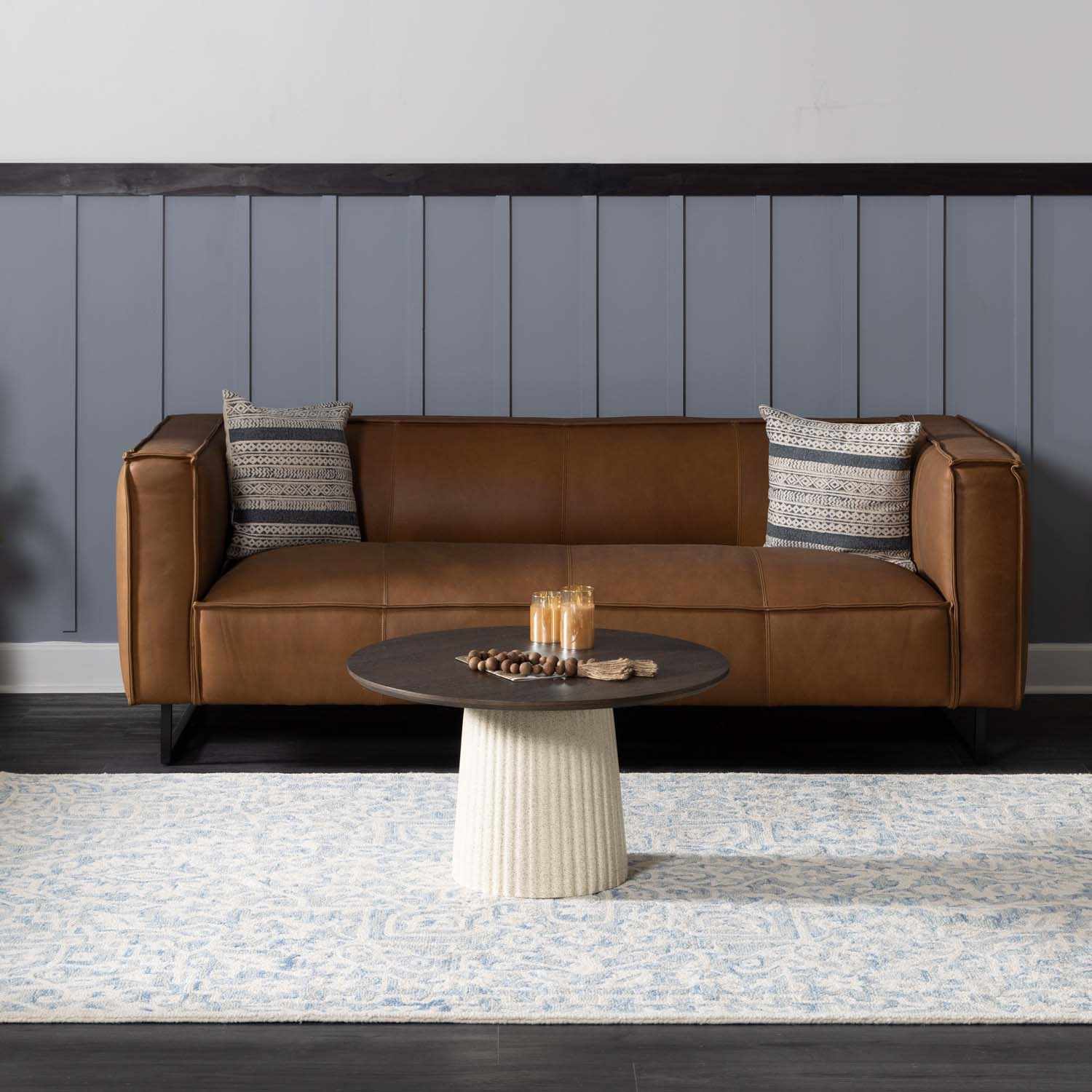 Gagebrook Blue Wool Area Rug - Quahog Bay Bedding