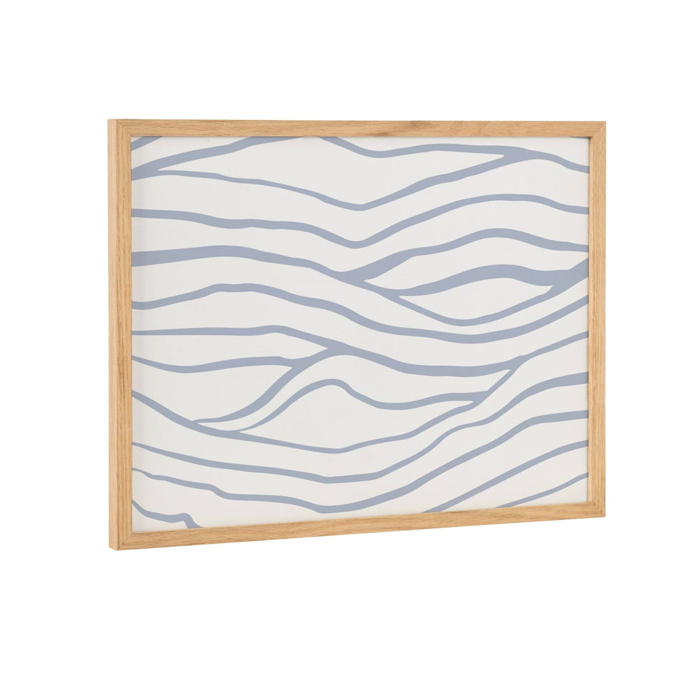 Gallery Simple Elegant Coastal Waves Print by The Creative Bunch Studio - Quahog Bay Bedding