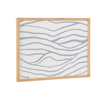 Gallery Simple Elegant Coastal Waves Print by The Creative Bunch Studio - Quahog Bay Bedding