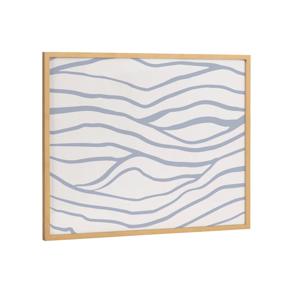 Gallery Simple Elegant Coastal Waves Print by The Creative Bunch Studio - Quahog Bay Bedding