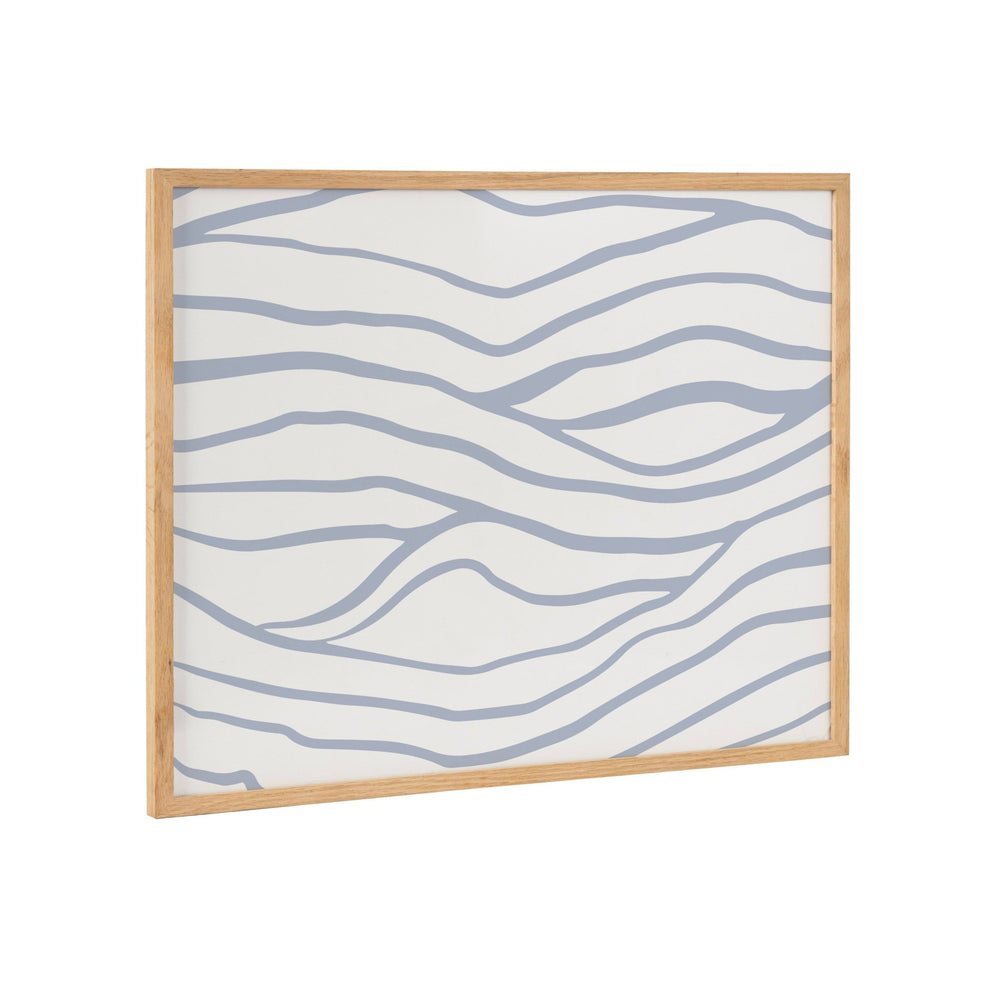 Gallery Simple Elegant Coastal Waves Print by The Creative Bunch Studio - Quahog Bay Bedding