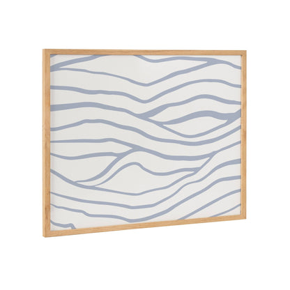 Gallery Simple Elegant Coastal Waves Print by The Creative Bunch Studio - Quahog Bay Bedding