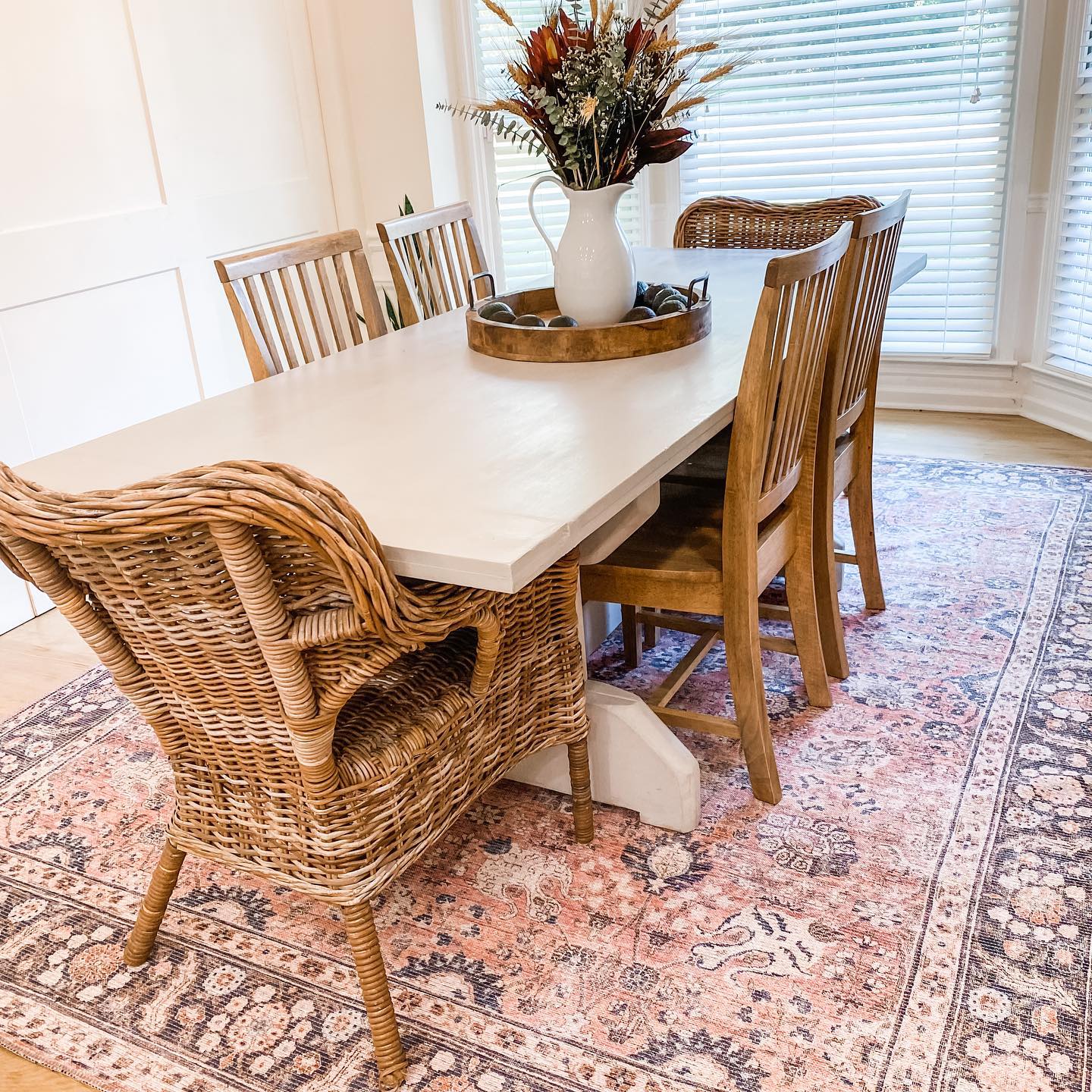 Ganyangan Red Washable Rug - Quahog Bay Bedding