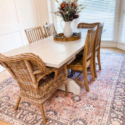 Ganyangan Red Washable Rug - Quahog Bay Bedding