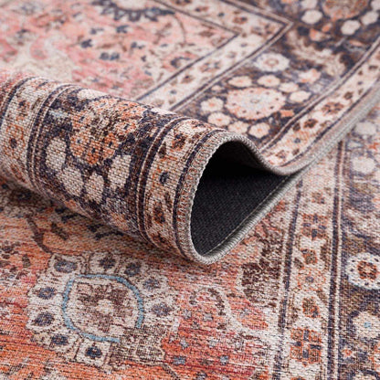 Ganyangan Red Washable Rug - Quahog Bay Bedding