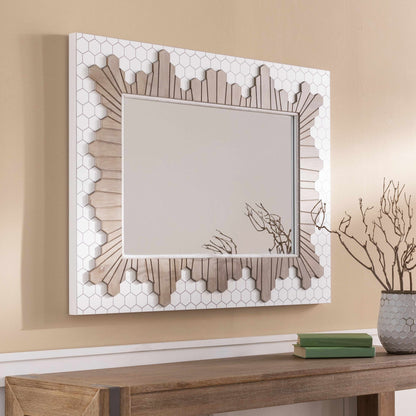Garner Mosaic Framed Mirror - Quahog Bay Bedding