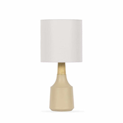 Gattaran Ivory & White Table Lamp - Quahog Bay Bedding