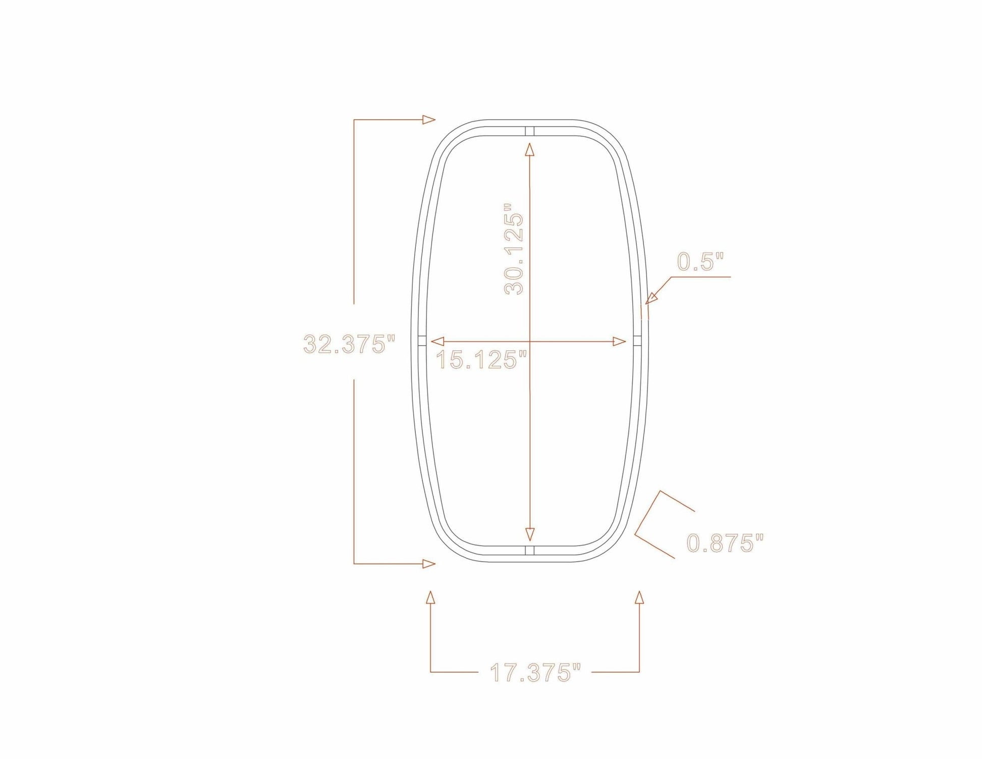 Gautampura Carved Metal Rectangular Mirror - Quahog Bay Bedding