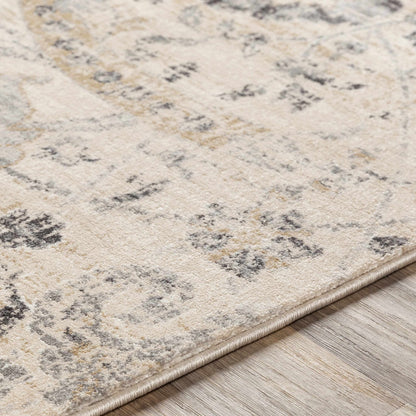 Georgiana Beige Area Rug - Medium Pile Rugs - Quahog Bay Bedding