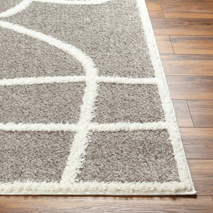 Gilon Taupe Plush Area Rug - Clearance - Quahog Bay Bedding