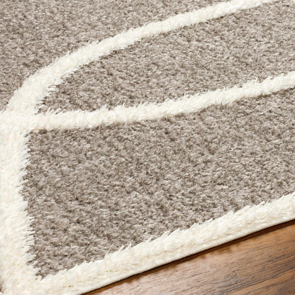 Gilon Taupe Plush Area Rug - Clearance - Quahog Bay Bedding