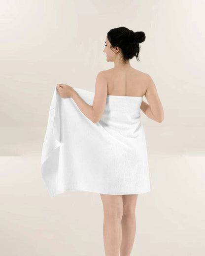 Lux White XL Bath Sheet Towel - Quahog Bay Bedding