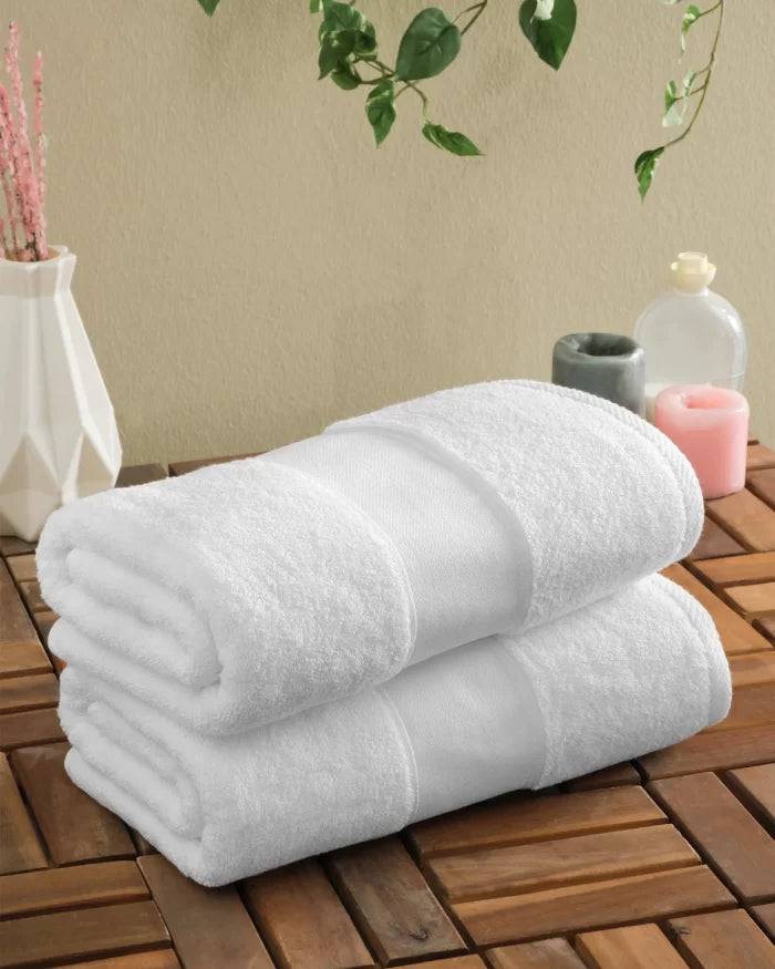 Lux White XL Bath Sheet Towel - Quahog Bay Bedding