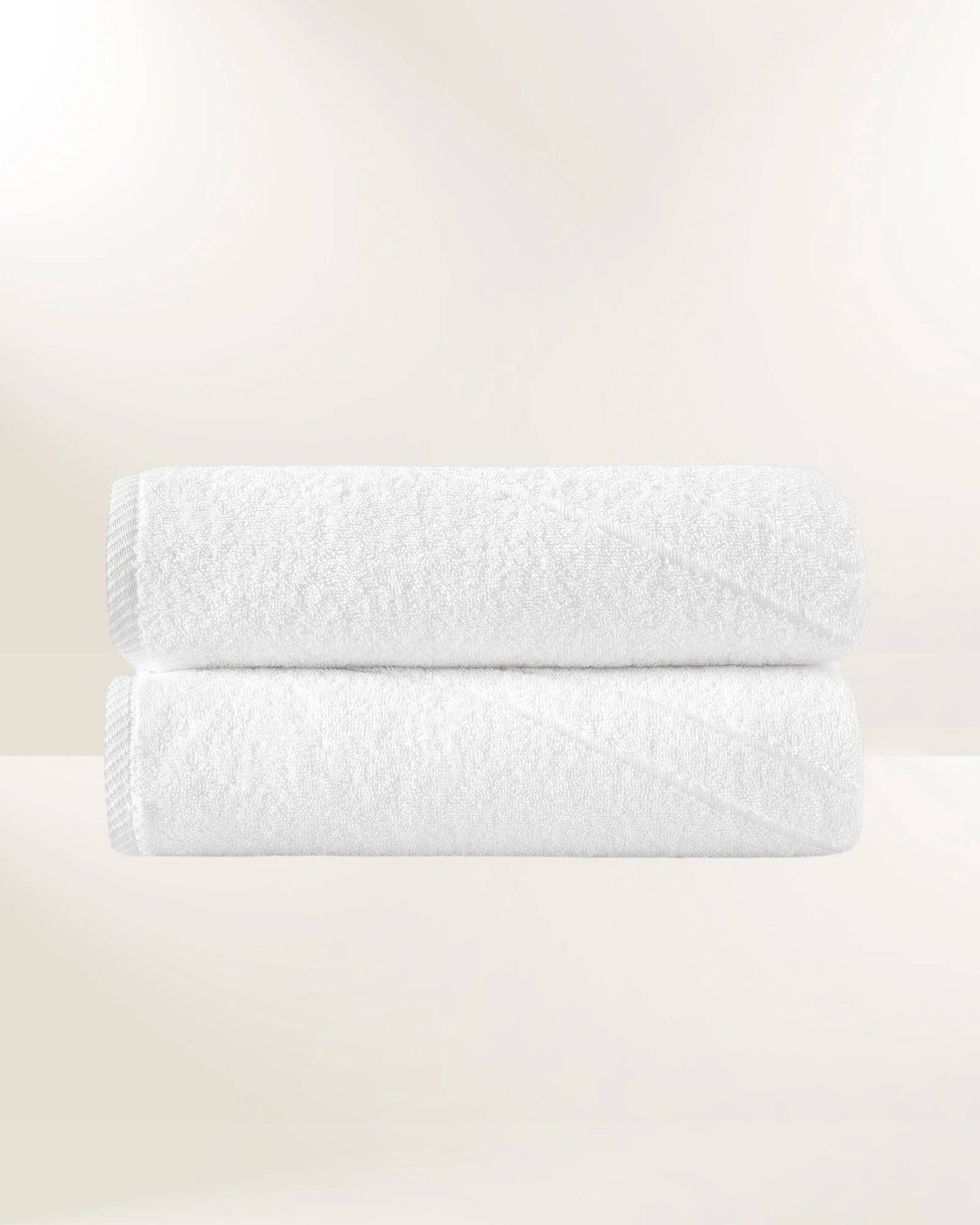 Organic Cotton White Bath Sheet Towel - Quahog Bay Bedding