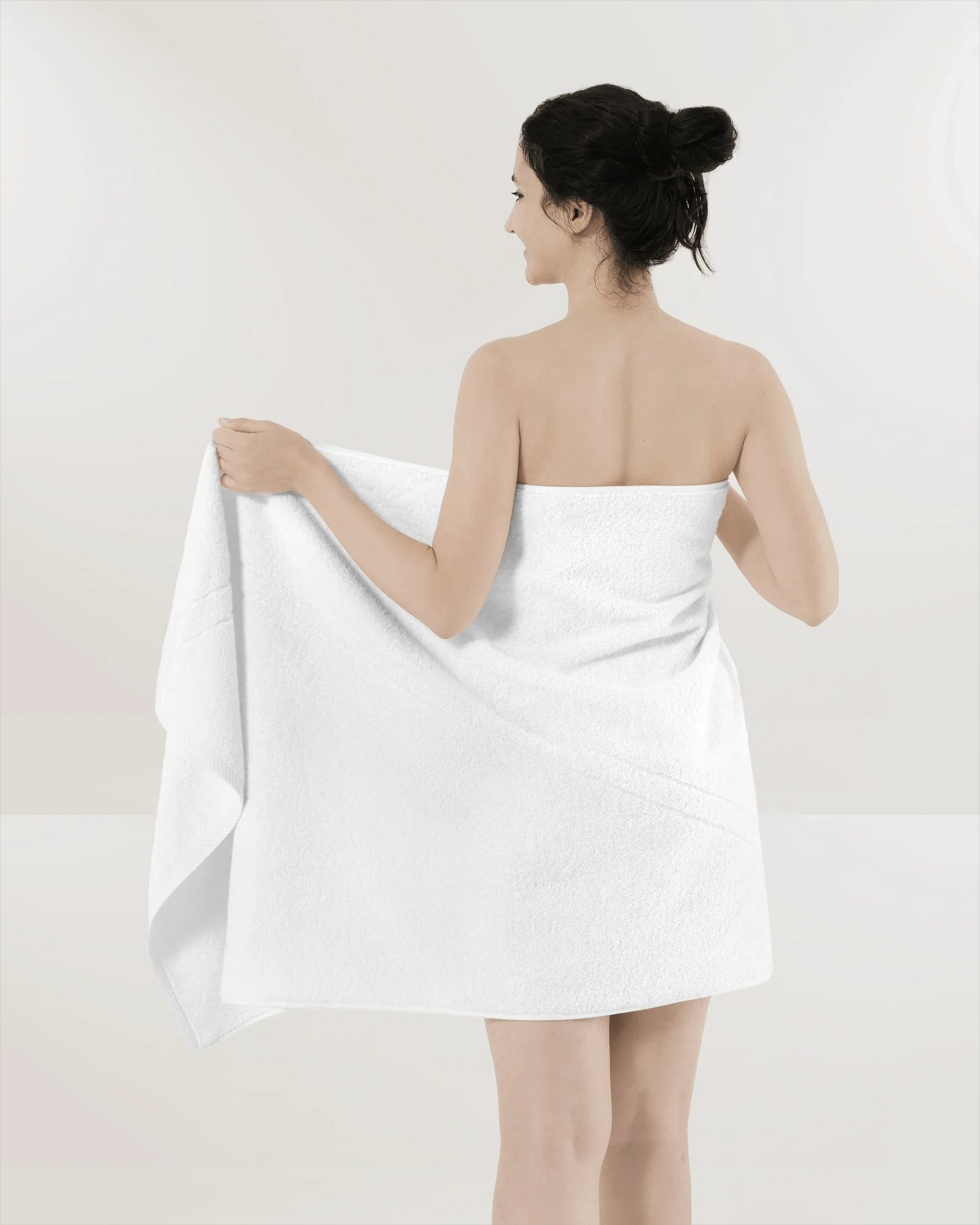 Organic Cotton White Bath Towel - Quahog Bay Bedding